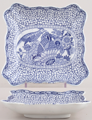 Dish fluted c1930s
